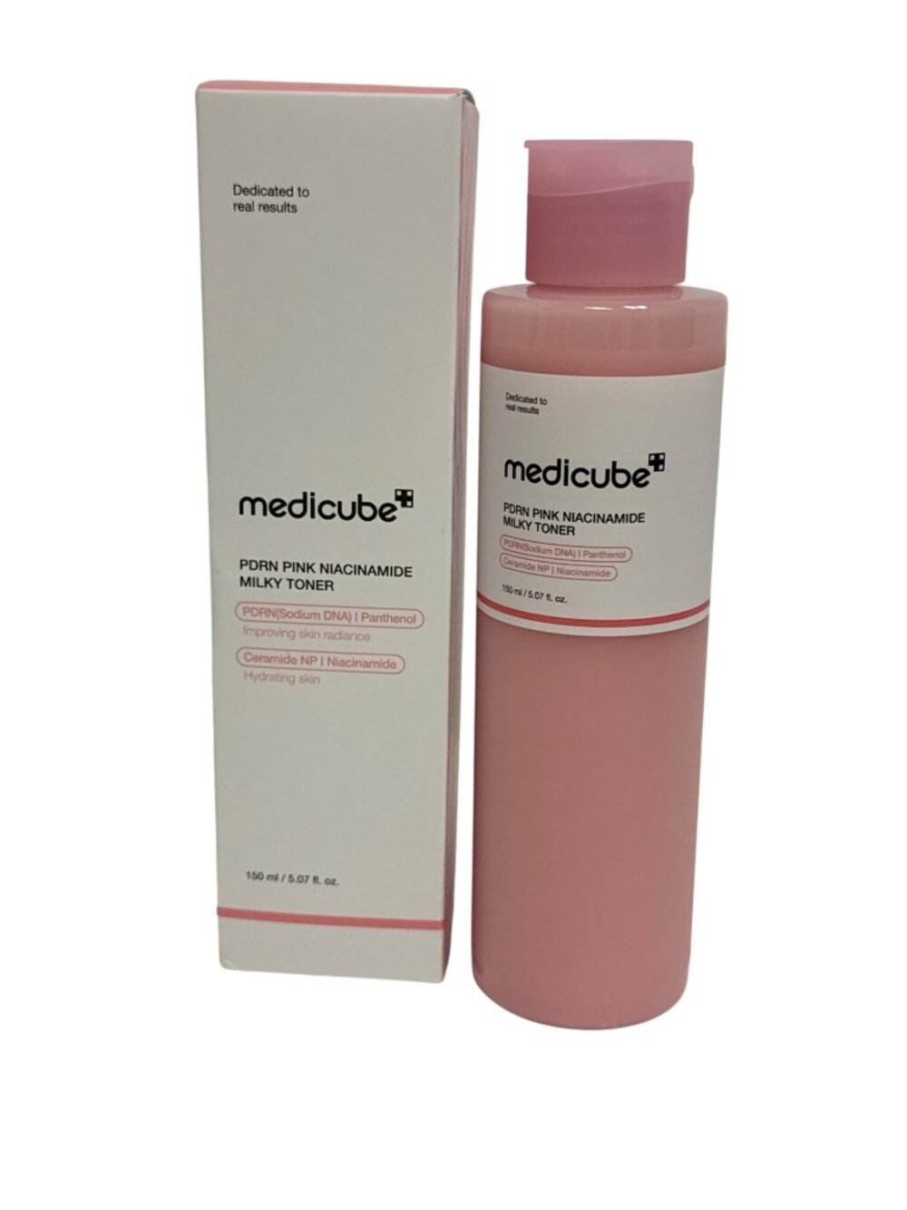 Medicube PDRN Pink Niacinamide Milky Toner Moisturizing Glow Face Skin Tone - Picture 2 of 3